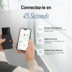 VIIV – Carte de localisation Smart compatible « Android & Iphone »; Couverture mondiale précise ; Autonomie 6 mois; Ultra fine; Etanche – Image 3