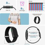 VIIV - Bracelet Connecté Sans Écran GX17 + 3 Bracelets Inclus, Suivi Santé 24/7, +120 Modes Sport, Étanche IP68, Compatible iOS & Android – Image 11