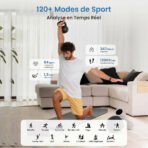 VIIV - Bracelet Connecté Sans Écran GX17 + 3 Bracelets Inclus, Suivi Santé 24/7, +120 Modes Sport, Étanche IP68, Compatible iOS & Android – Image 8