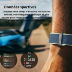 VIIV - Bracelet Connecté Sans Écran GX17 + 3 Bracelets Inclus, Suivi Santé 24/7, +120 Modes Sport, Étanche IP68, Compatible iOS & Android – Image 13