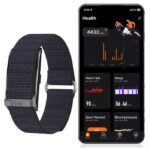 VIIV - Bracelet Connecté Sans Écran GX17 + 3 Bracelets Inclus, Suivi Santé 24/7, +120 Modes Sport, Étanche IP68, Compatible iOS & Android