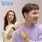VIIV - Bracelet Connecté Sans Écran GX17 + 3 Bracelets Inclus, Suivi Santé 24/7, +120 Modes Sport, Étanche IP68, Compatible iOS & Android – Image 20