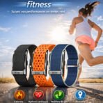 VIIV - Bracelet Connecté Sans Écran GX17 + 3 Bracelets Inclus, Suivi Santé 24/7, +120 Modes Sport, Étanche IP68, Compatible iOS & Android – Image 6
