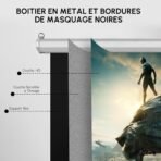 Viiv Écran de Projection Électrique avec moteur – 100″ – Image 5