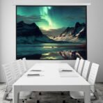 Viiv Écran de Projection Électrique avec moteur – 100″ – Image 4