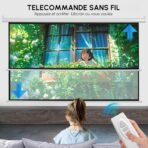 Viiv Écran de Projection Électrique avec moteur – 100″ – Image 8