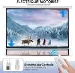 Viiv Écran de Projection Électrique avec moteur – 100″ – Image 3
