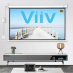 Viiv Écran de Projection Électrique avec moteur – 100″