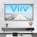 Viiv Écran de Projection Électrique avec moteur – 100″